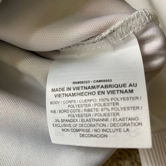 Nike Women's Large Floral Multi-Color Cropped Sweatshirt - NWOT - Picture 8 of 8